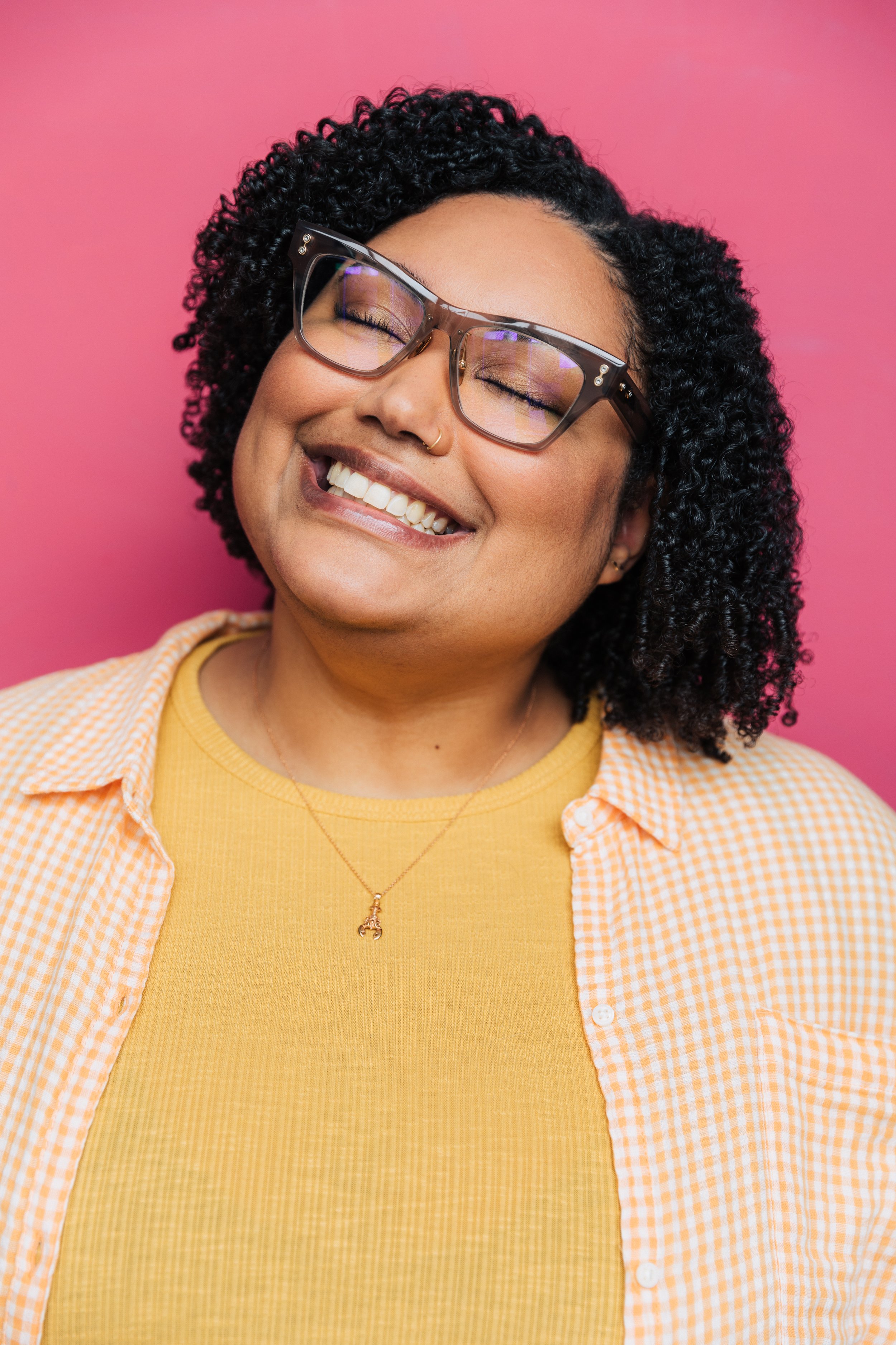 Shanna McRae laughing